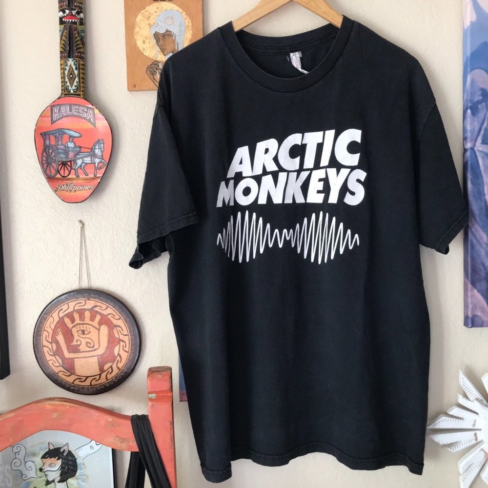 Arctic Monkeys Vintage Y2k Band Tshirt XL